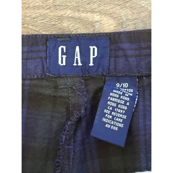 Vintage 90s GAP Womens plaid pleated tapered leg pants size 9/10 purple academia - Picture 2 of 7